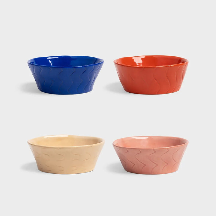 Bowl Etch Set of 4 - &K Amsterdam